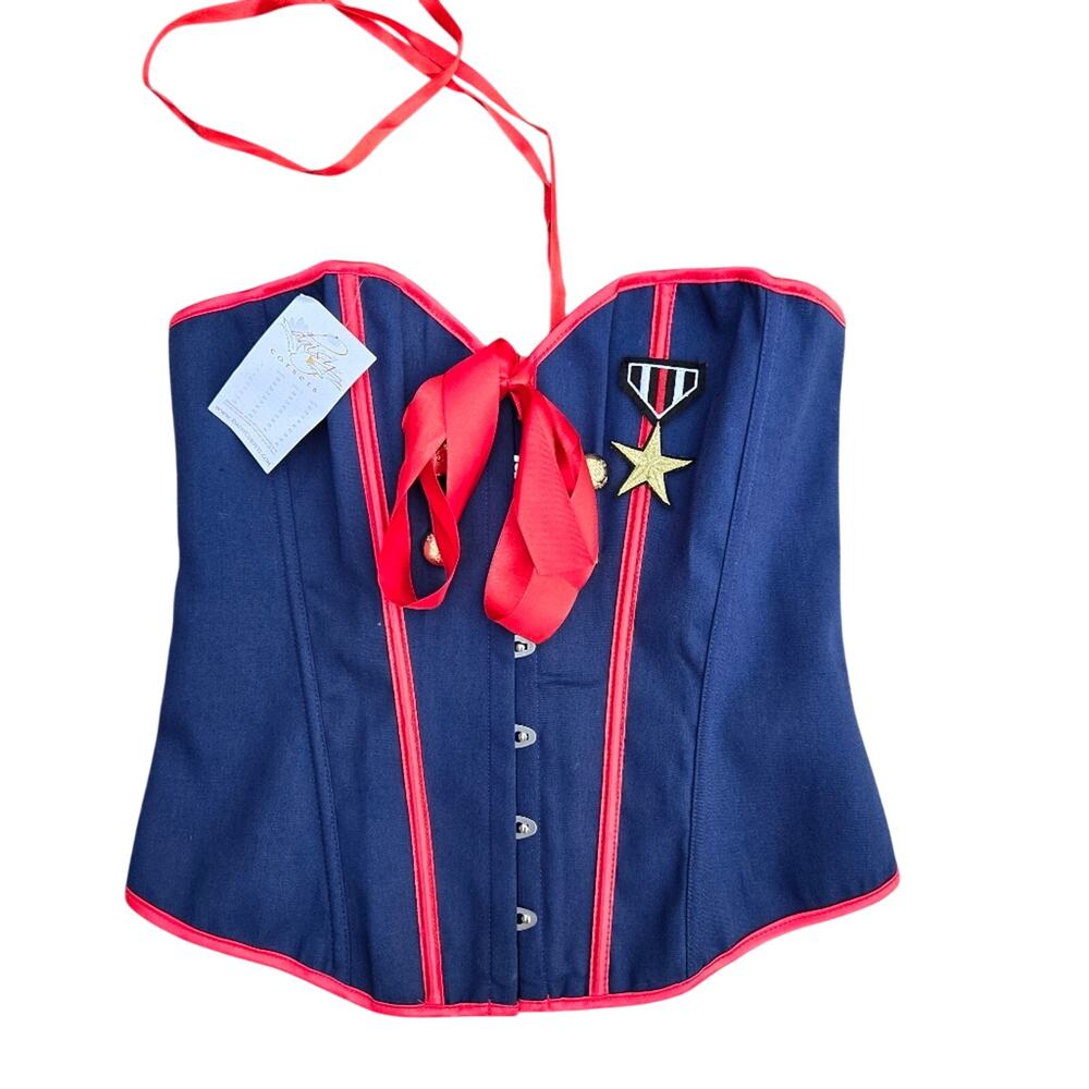 Daisy Corsets Sexy Marine Corset sz XL